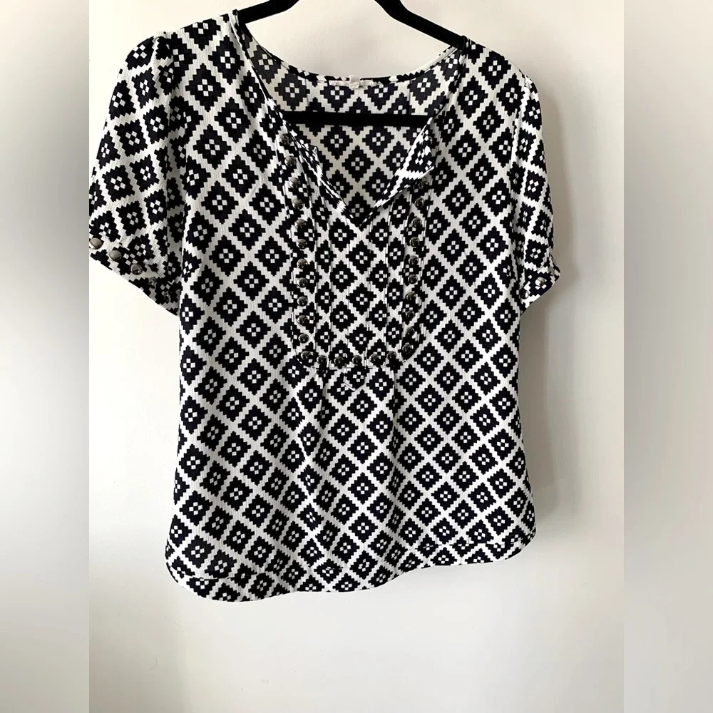 Patterned blouse - Picture 1 of 5